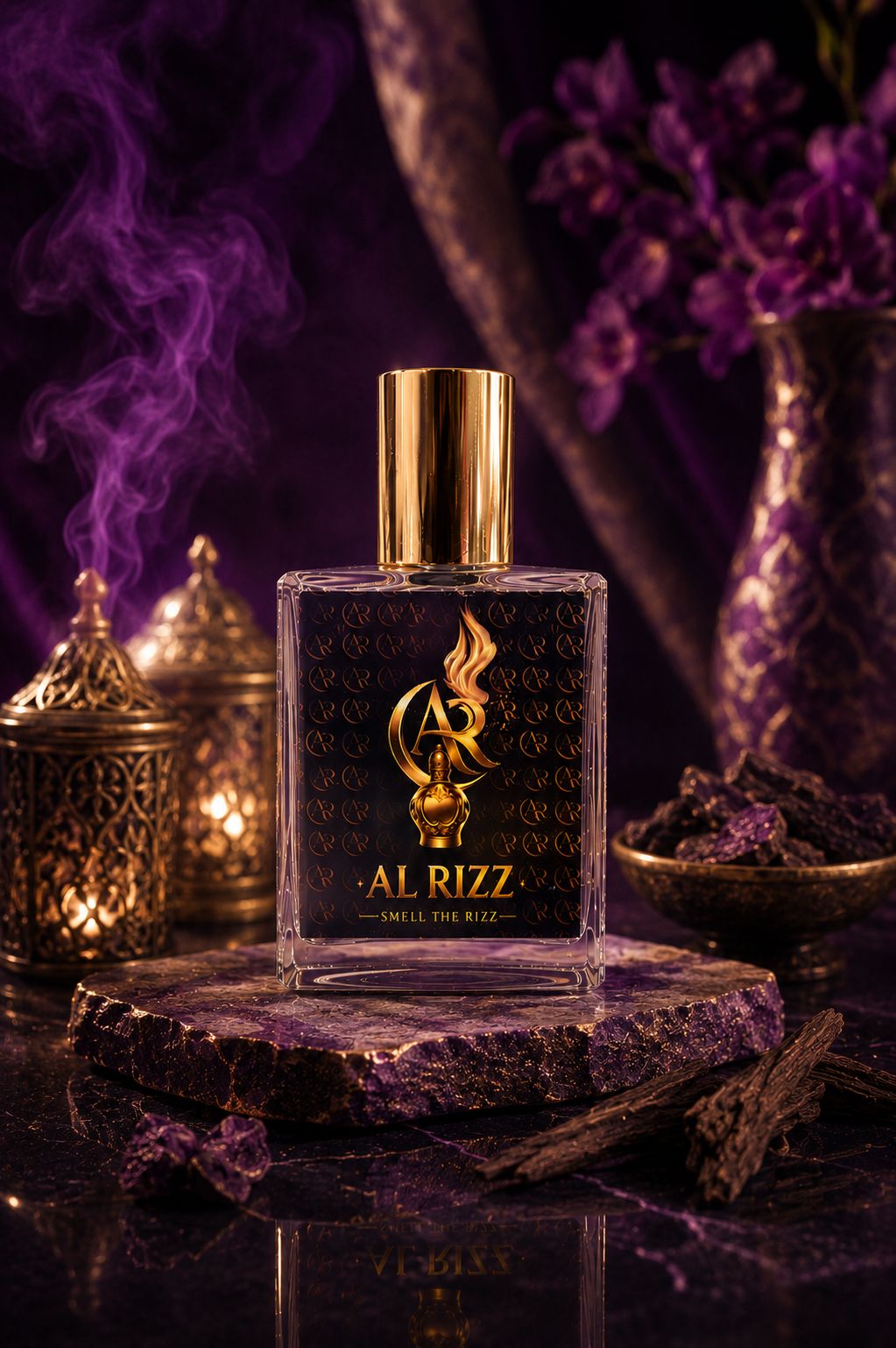 Purple Oudh Perfume by AL Rizz